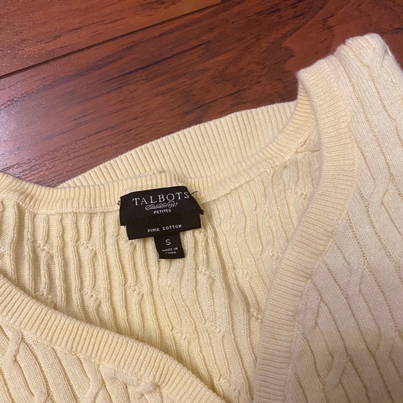 Talbots Petite Knitted Cardigan - Picture 3 of 3